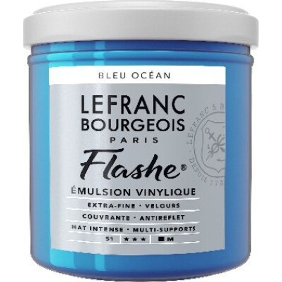 Lefranc & Bourgeois - Akrylmaling - Flashe - Ocean Blue 125 Ml