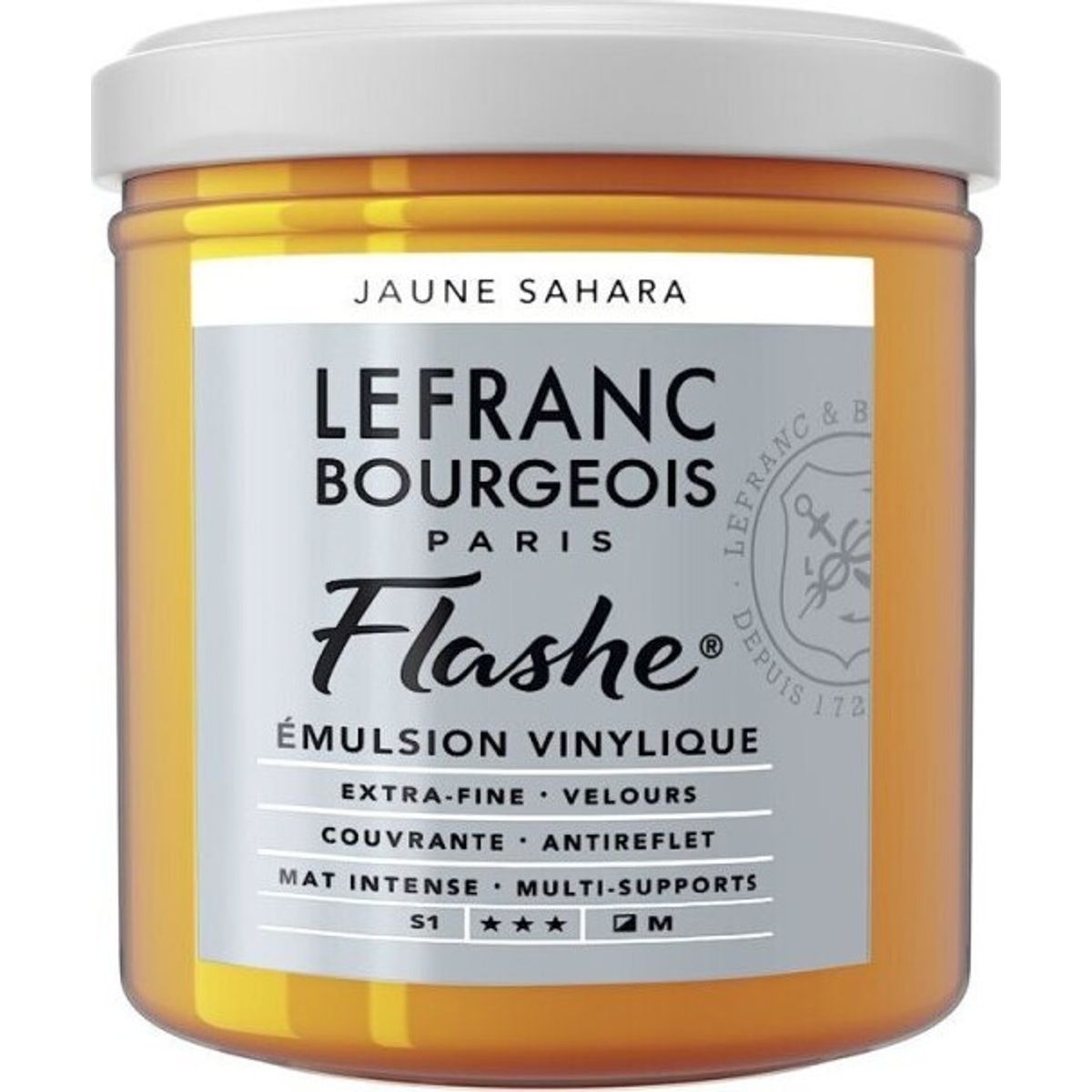 Lefranc & Bourgeois - Akrylmaling - Flashe - Sahara Yellow 125 Ml