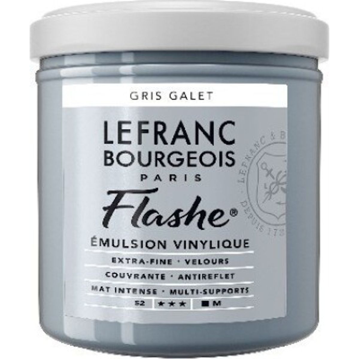 Lefranc & Bourgeois - Akrylmaling - Flashe - Stengrå 125 Ml