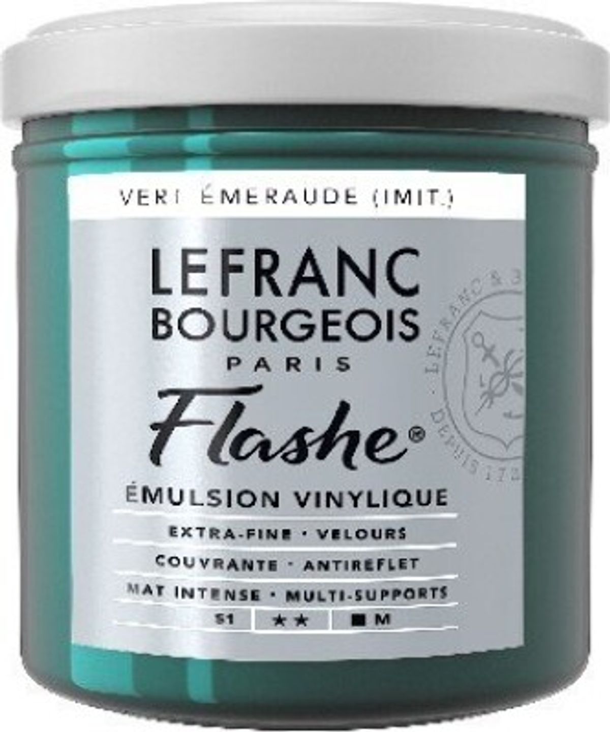 Lefranc & Bourgeois - Akrylmaling - Flashe - Viridian Hue 125 Ml