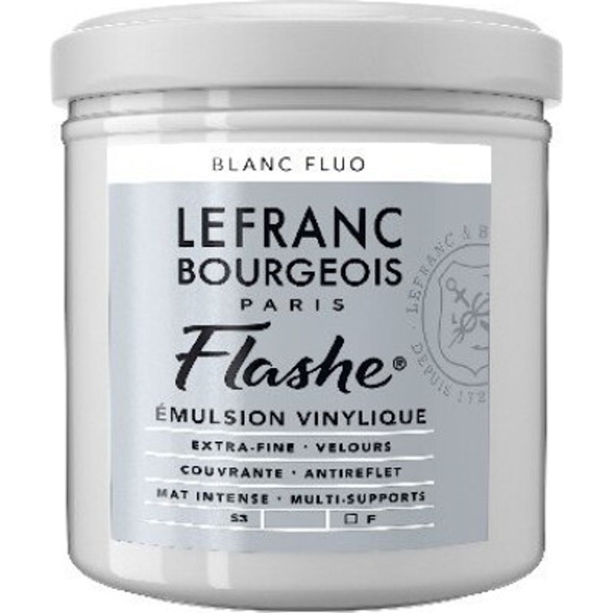 Lefranc & Bourgeois - Akrylmaling - Fluorescent White 125 Ml