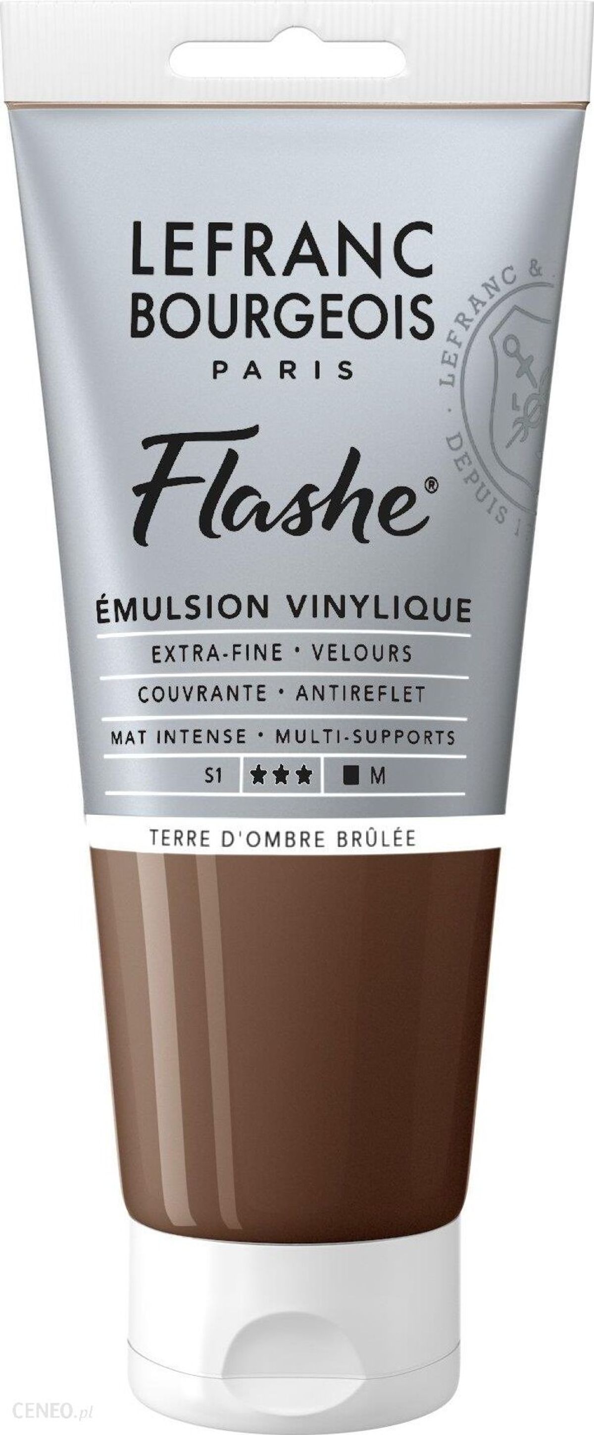 Lefranc & Bourgeois - Flashe Akrylmaling - Burnt Umber 80 Ml