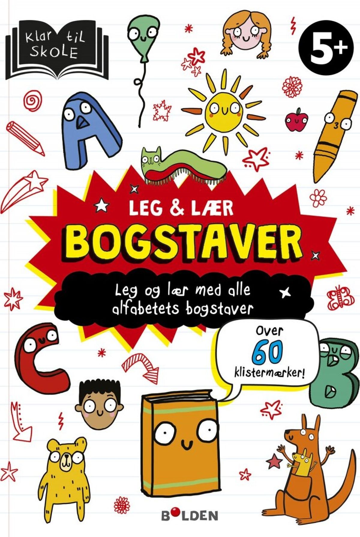 Leg Og Lær Aktivitetsbog - Bogstaver - Diverse - Bog