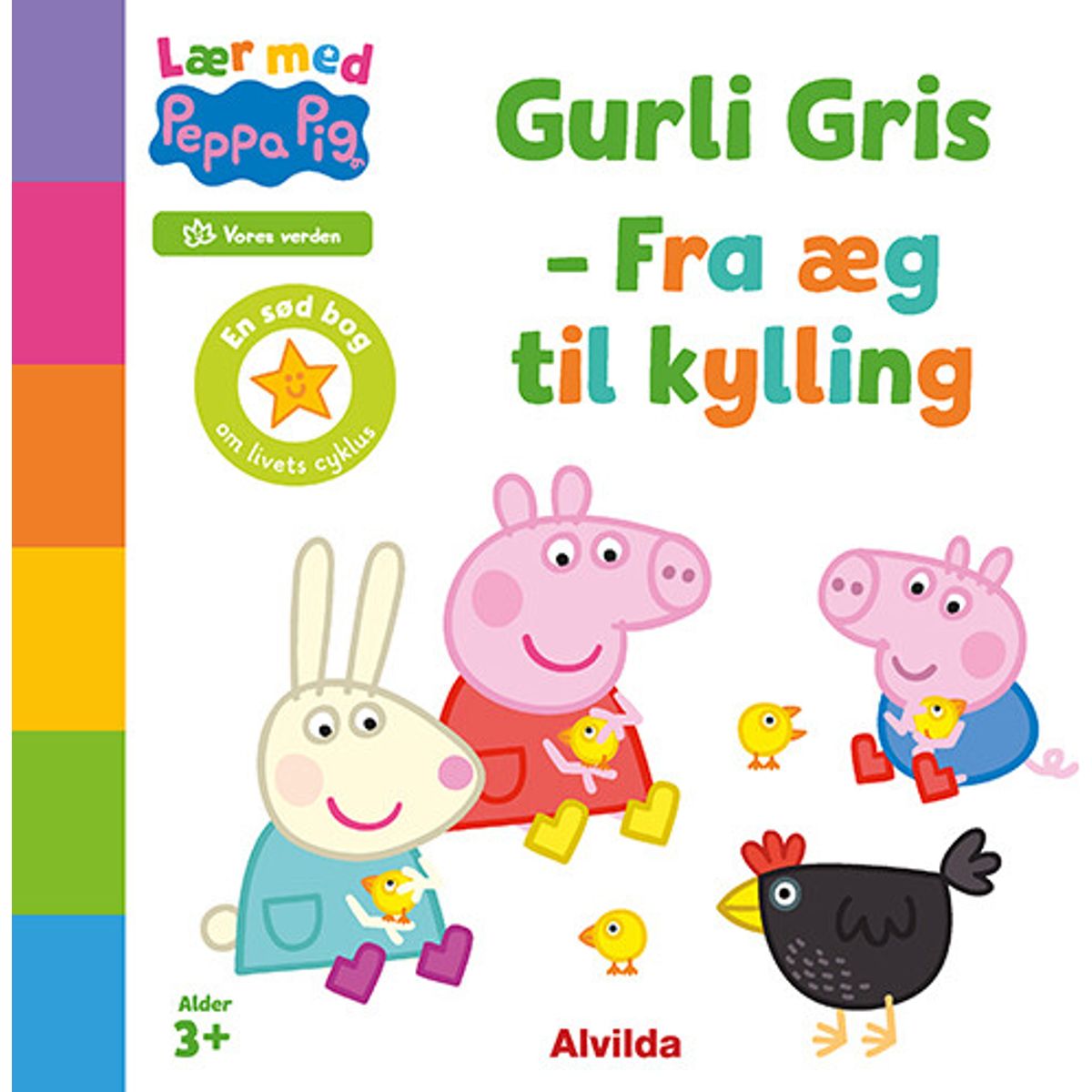 Leg Og Lær Med Gurli Gris - Fra æg Til Kylling - Alvilda - Bog