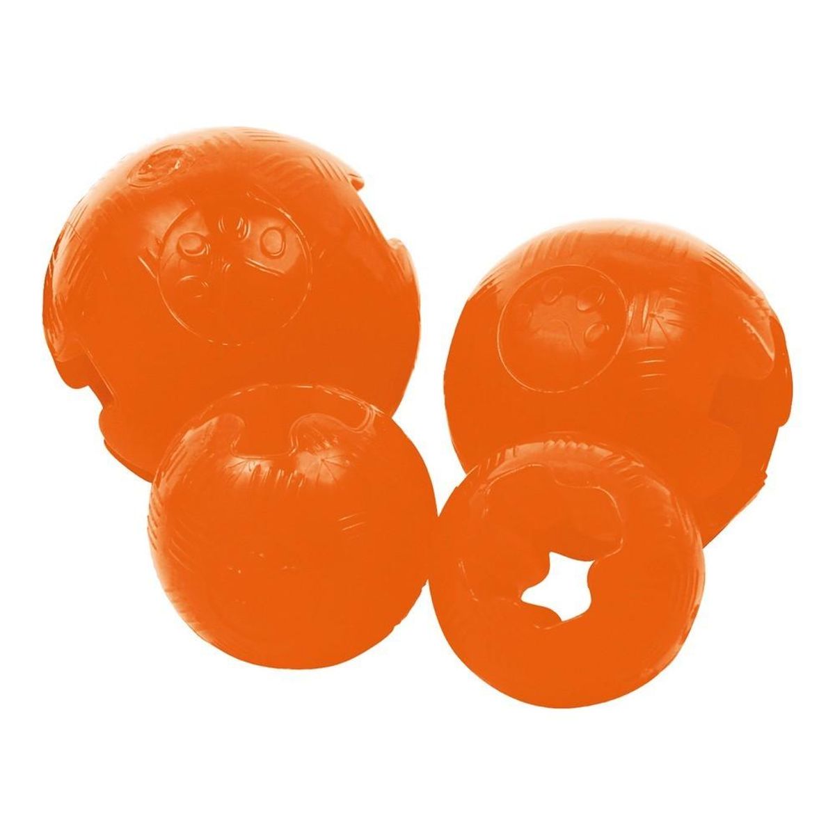 Legetøj til hunde Gloria TPR Orange (8 cm)