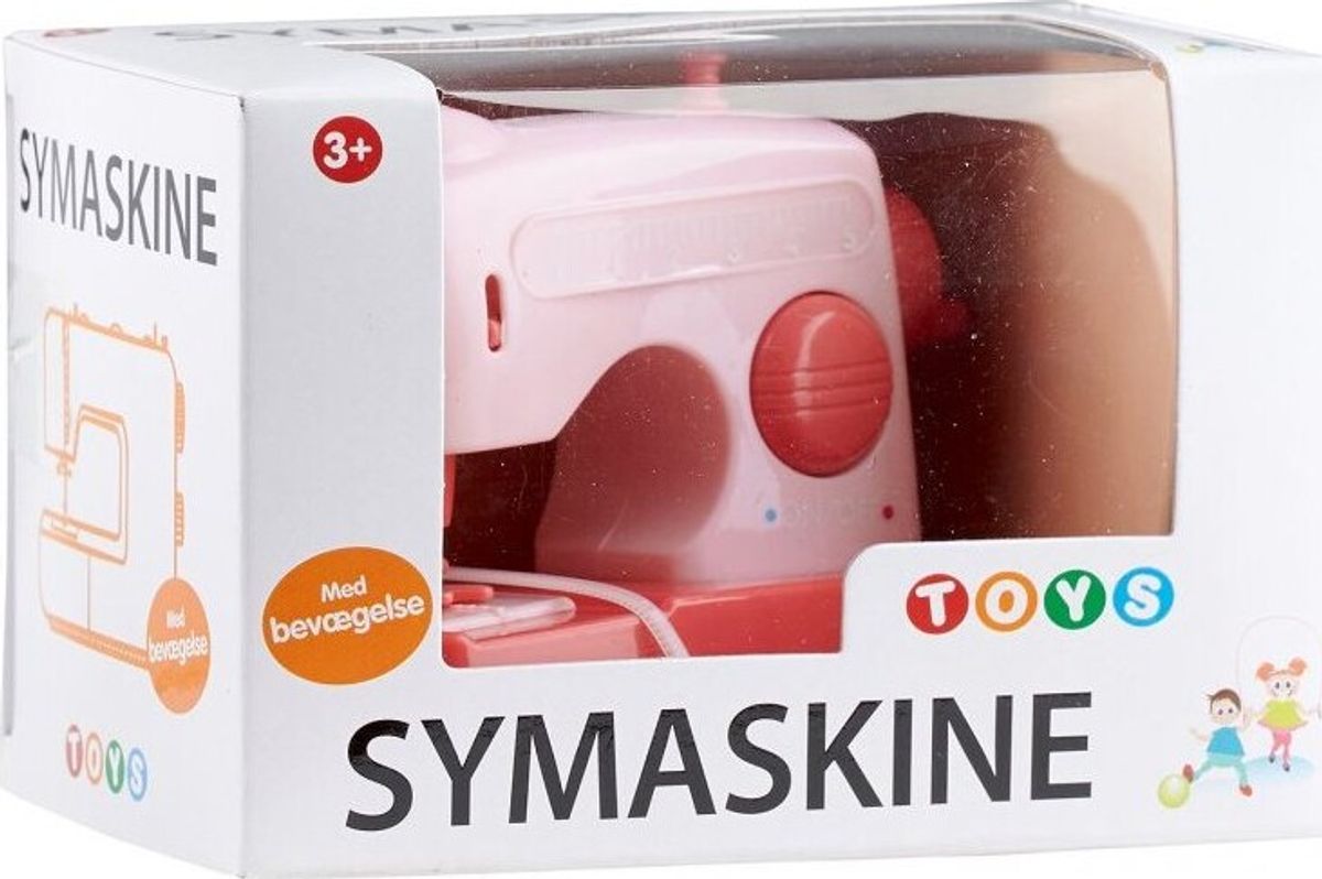 Legetøjs Symaskine Med Bevægelse - Pink