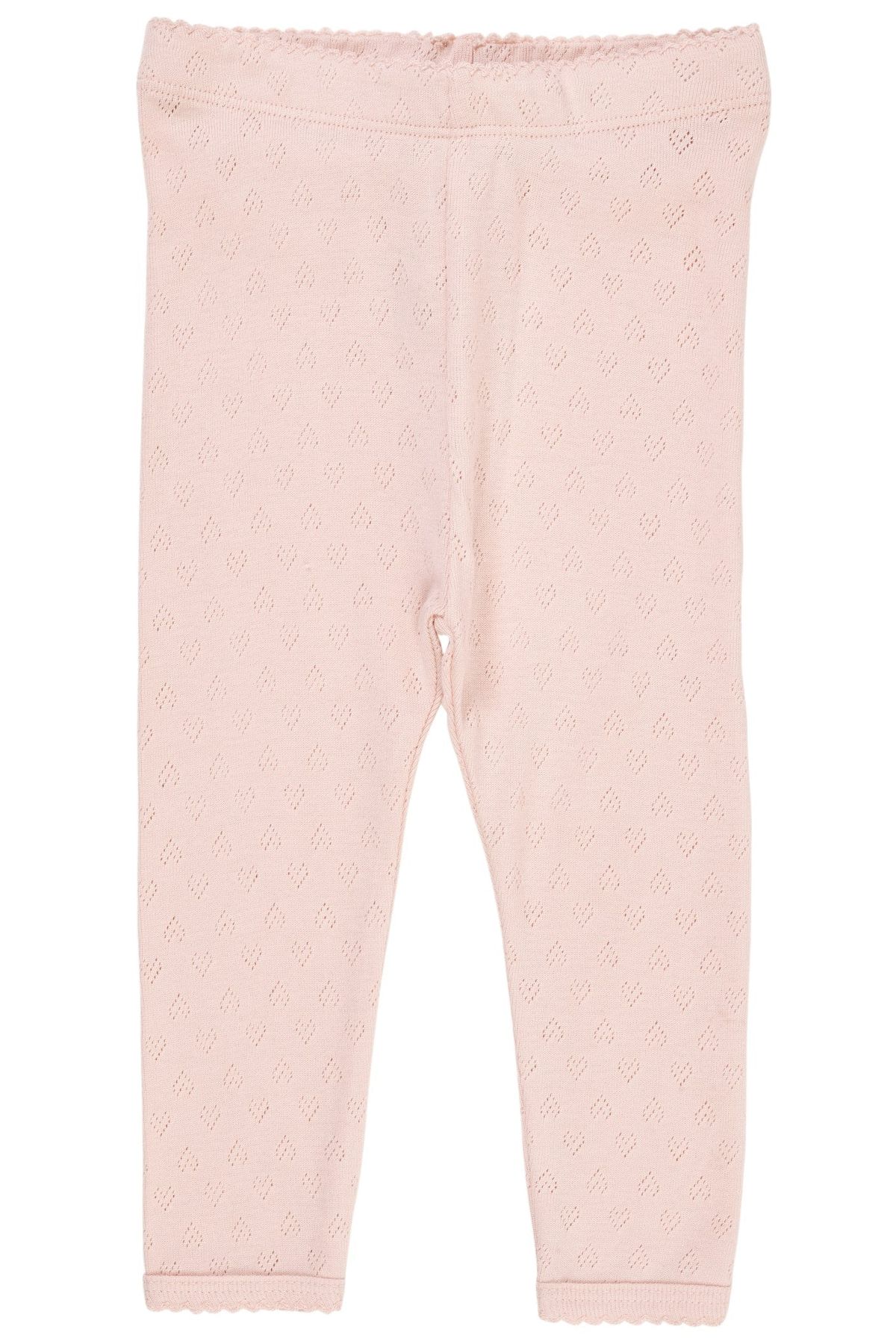 LEGGING M. HJERTE MØNSTER - DUSTY ROSE - DUSTY ROSE / 50