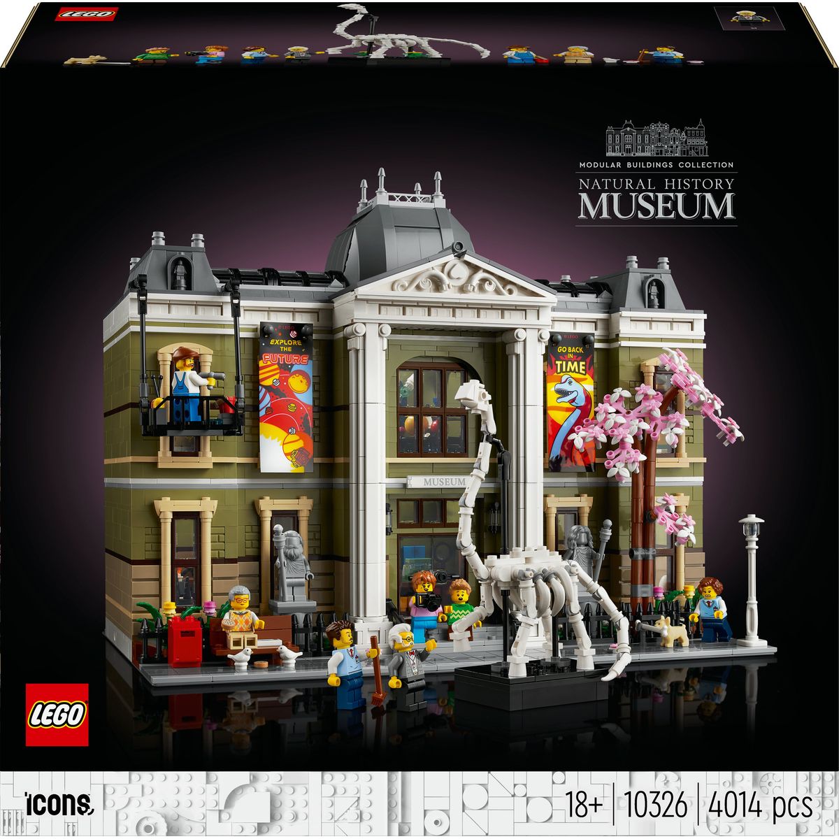 LEGO 10326 Icons Naturhistorisk museum