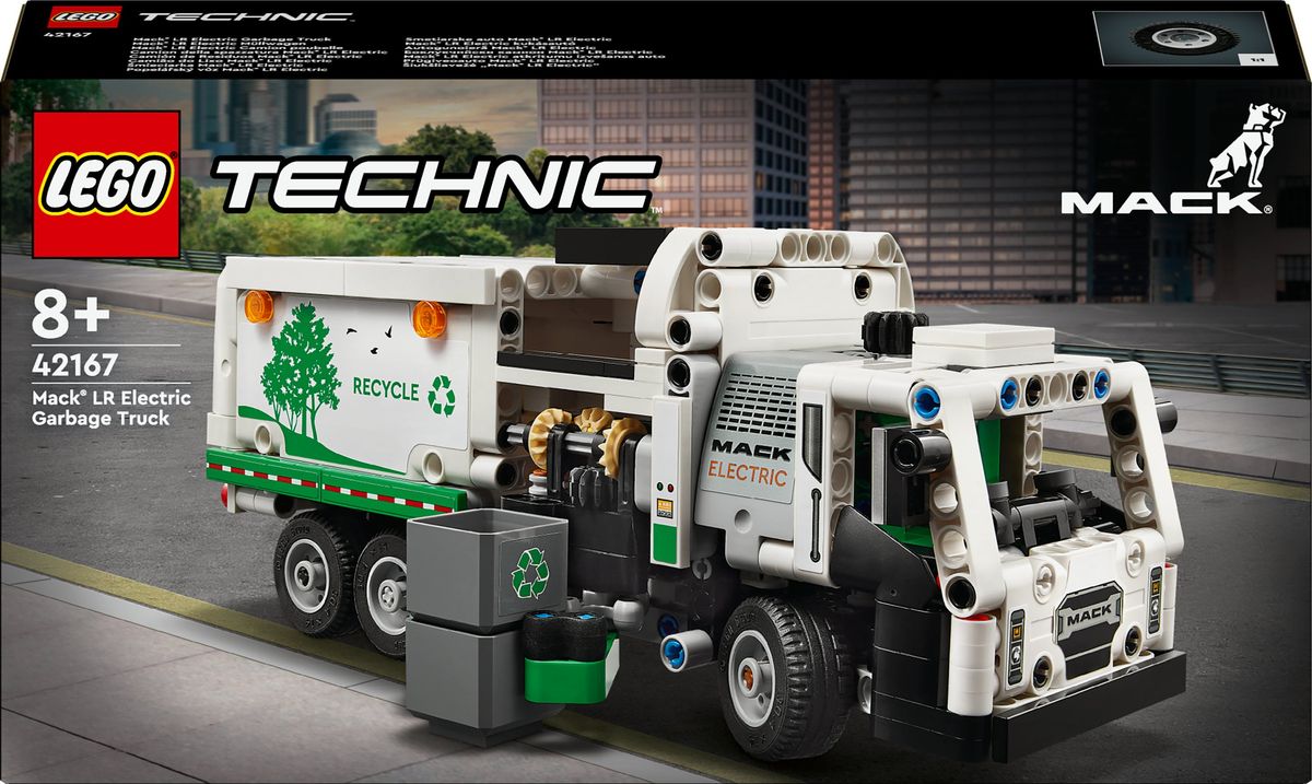 LEGO 42167 Technic Mack LR Elektrisk Affaldsbil