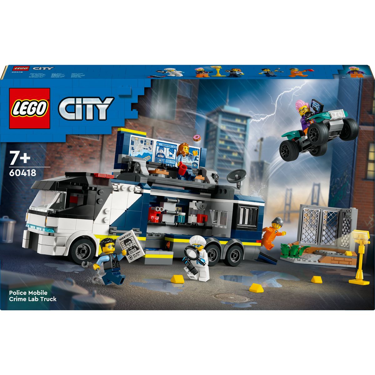 LEGO 60418 City Politibil med Laboratorium