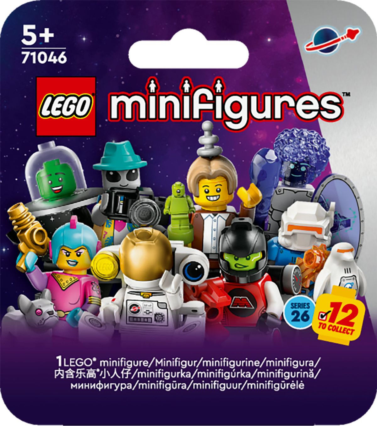 LEGO 71046 Minifigures Rumserie 26, byggelegetøj (blandet vare, én figur).