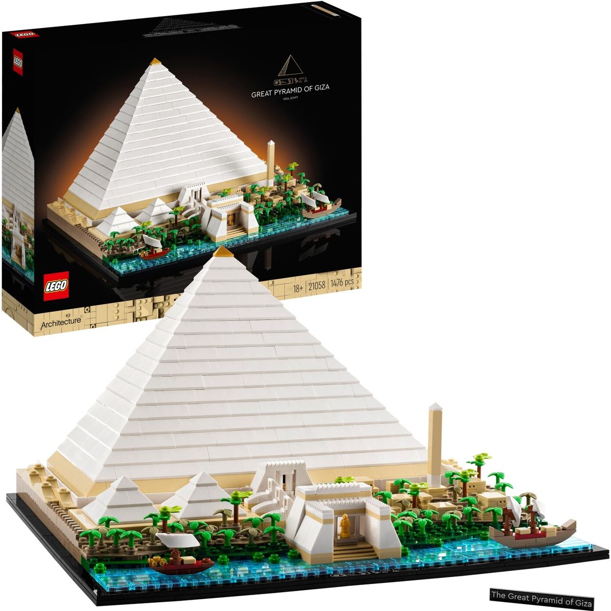 Lego Architecture - Den Store Pyramide I Giza - 21058