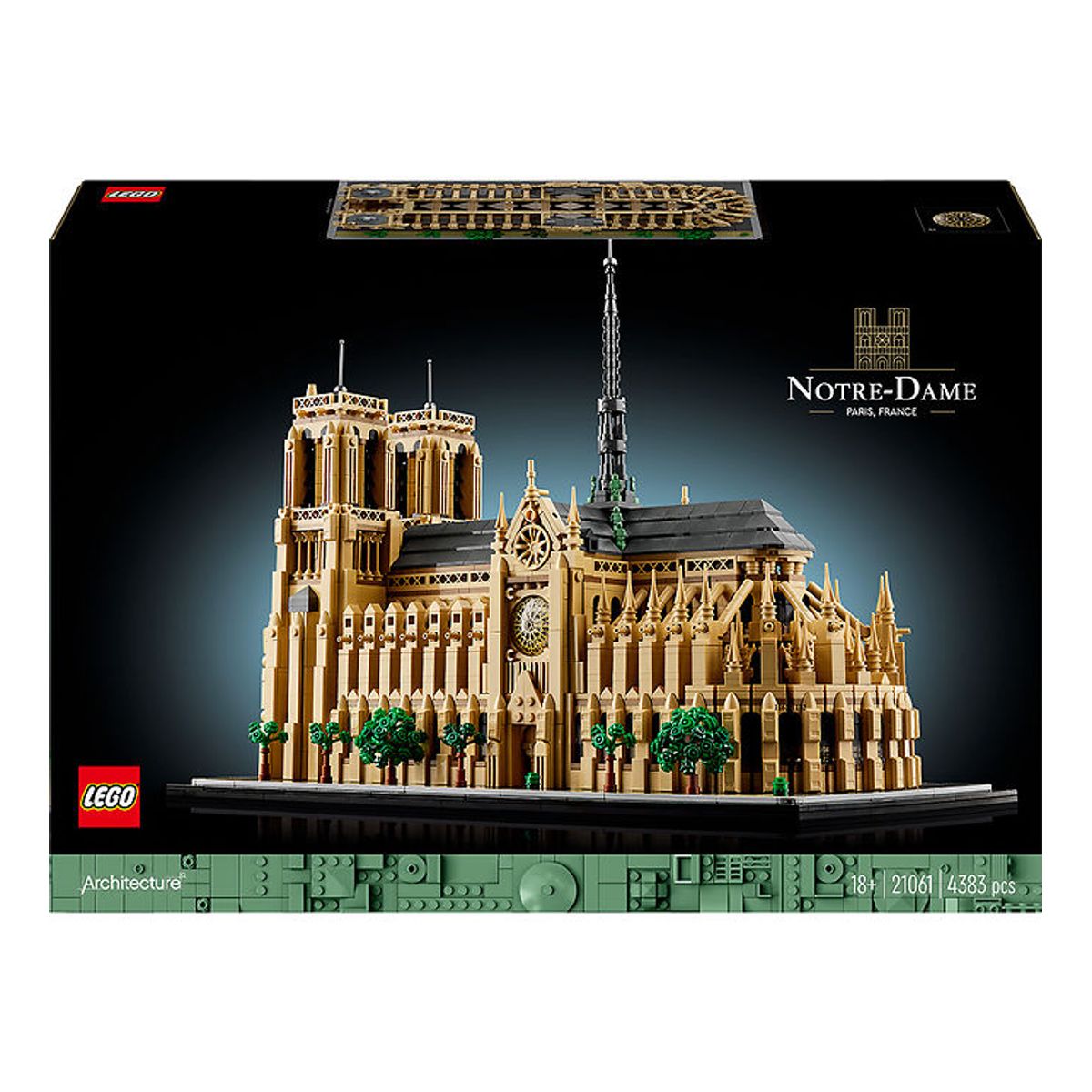 LEGO ® Architecture - Notre-Dame de Paris 21061 - 4383 Dele