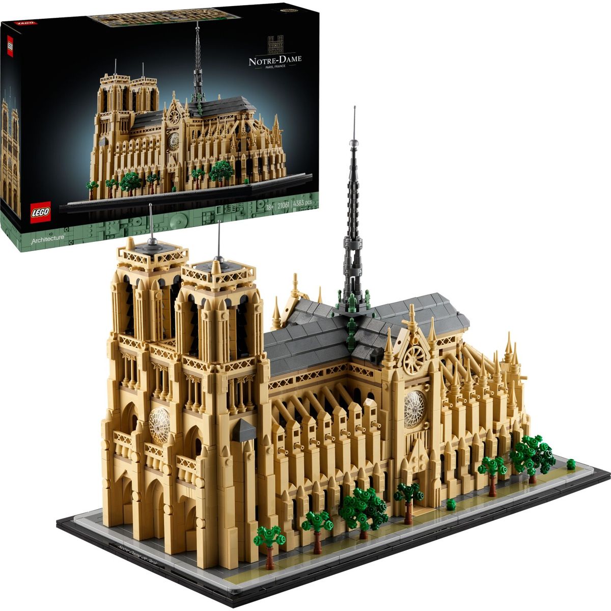 Lego Architecture - Notre-dame De Paris - 21061