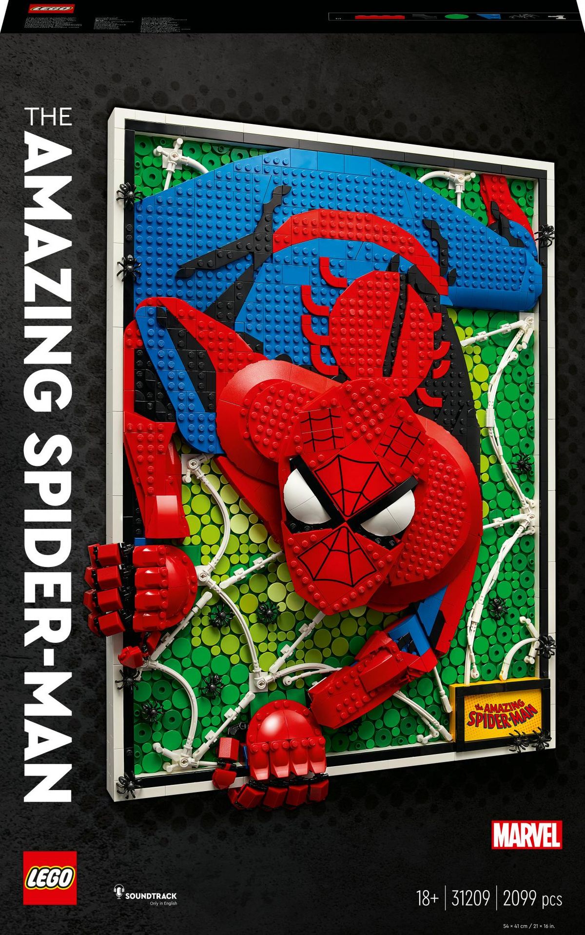 LEGO Art: Den Fantastiske Spider-Man (31209)