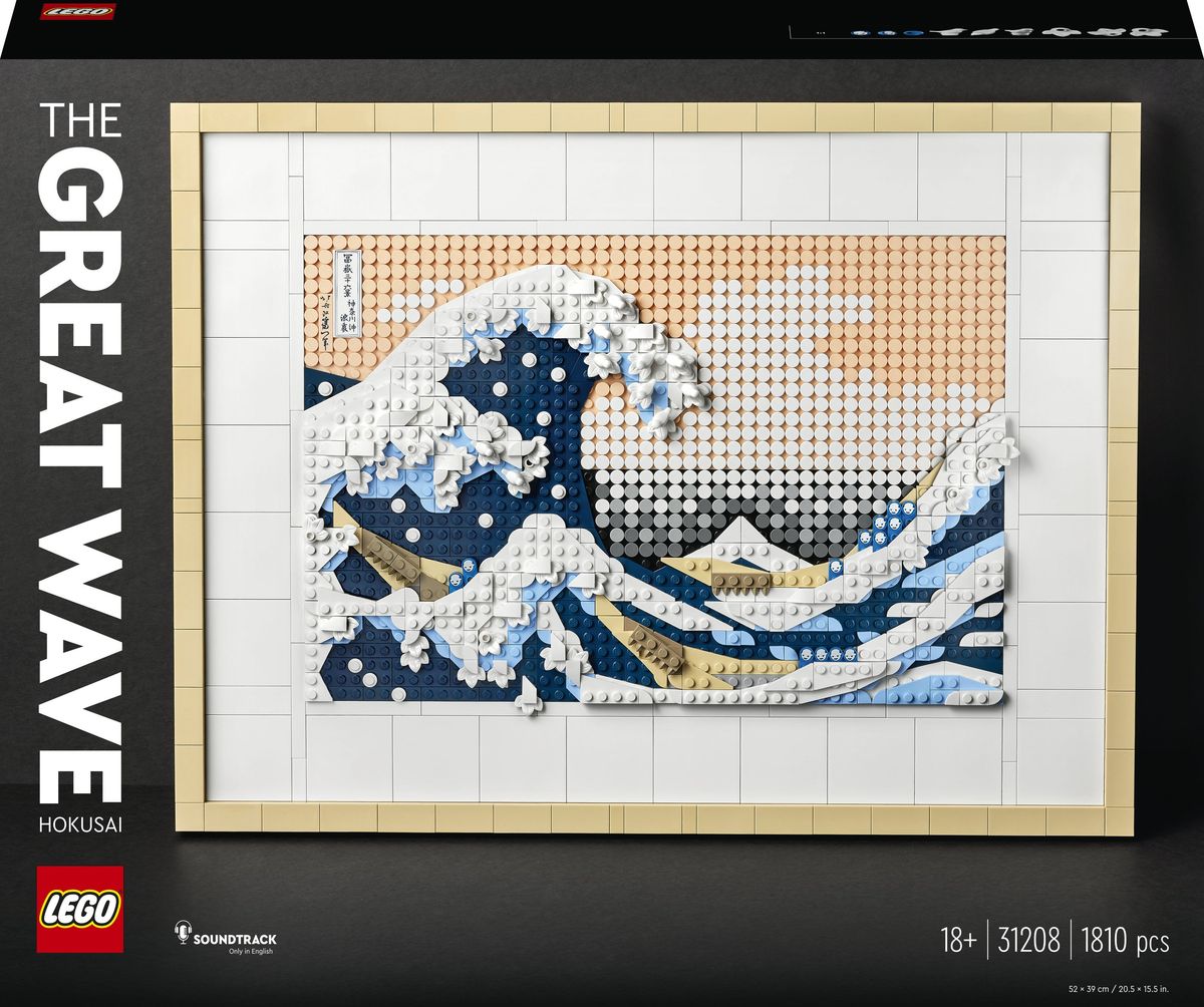 LEGO Art - Den Store Bølge ved Kanagawa (31208)