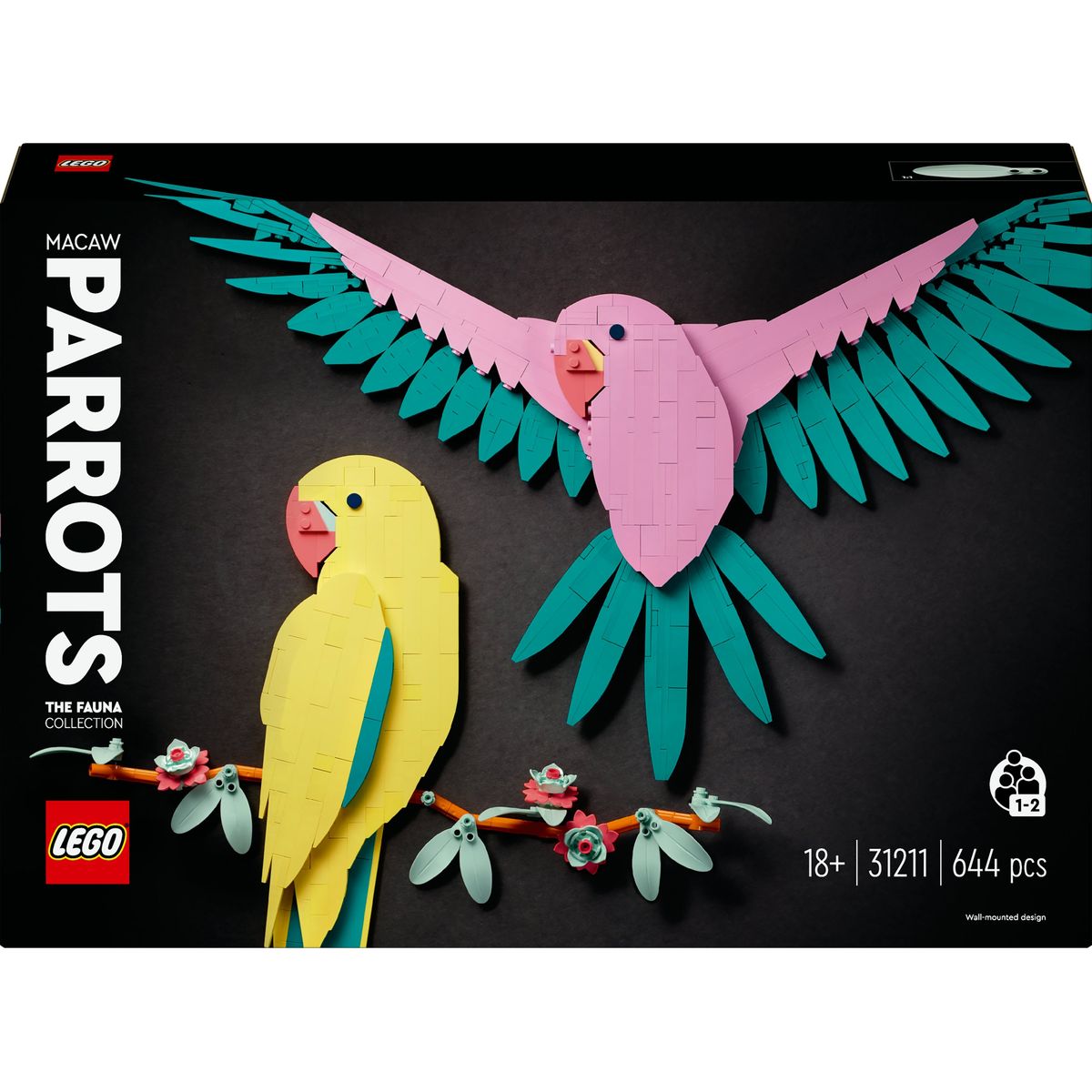 LEGO ART - The Fauna Samling - Ara papegøjer (31211)