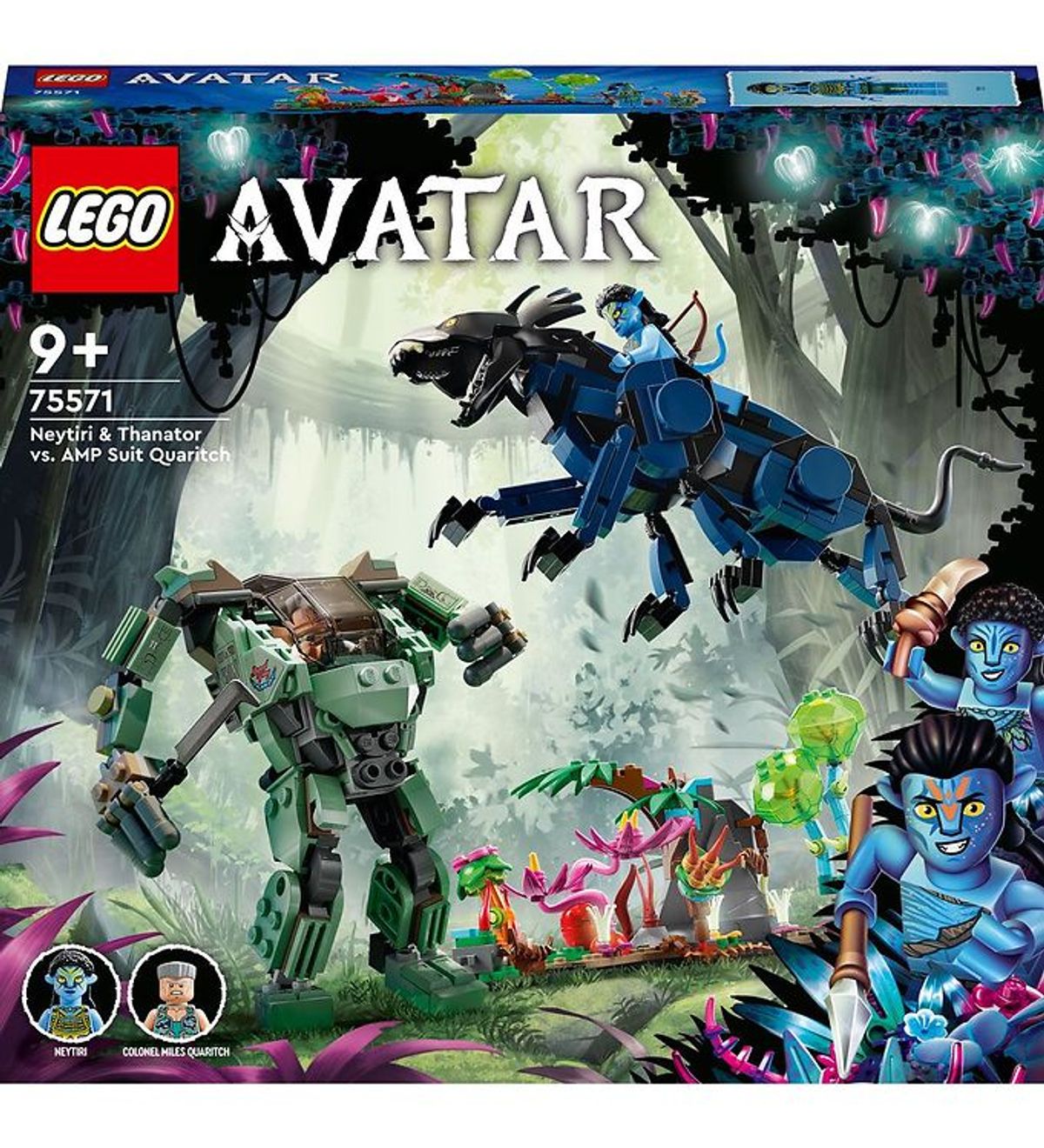 LEGO ® Avatar - Neytiri og Thanator Mod Quaritch i AMP-dragt 7557