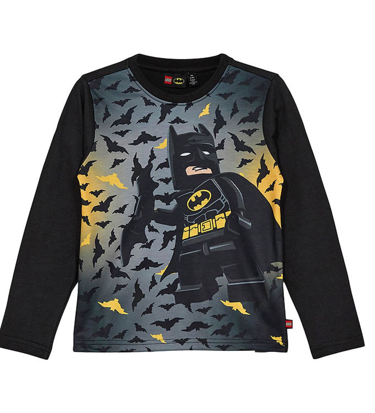 LEGO ® Batman Bluse - LWTano 601 - Sort m. Print