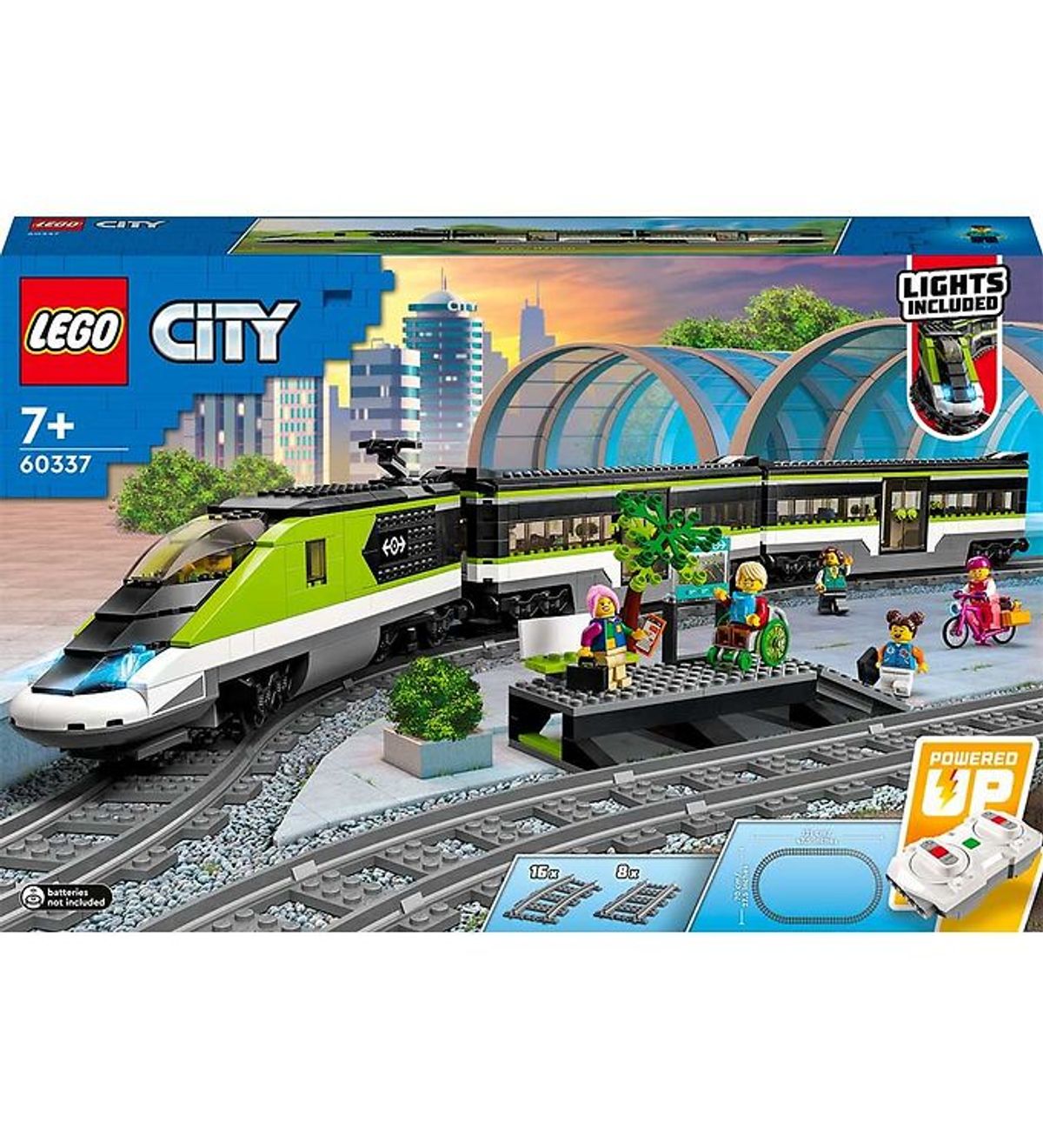 LEGO ® City - Eksprestog 60337 - Motoriseret - 764 Dele