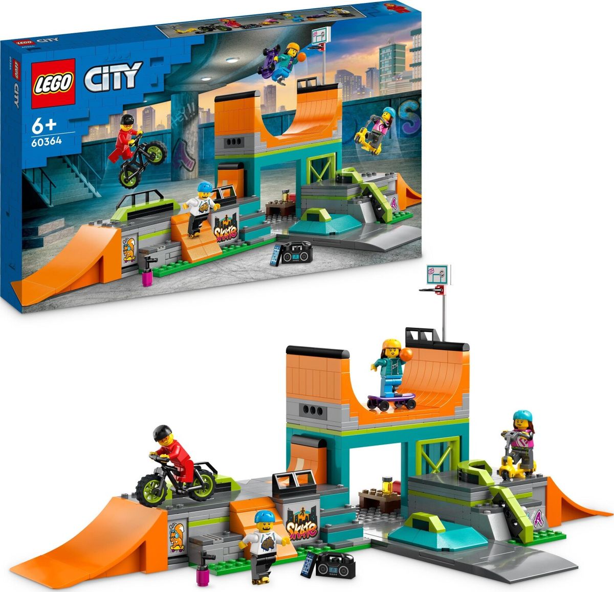 Lego City - Gade-skatepark - 60364