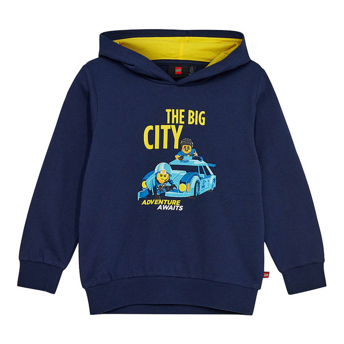 LEGO ® City Hættetrøje - LWScout 109 - Dark Navy m. Gul