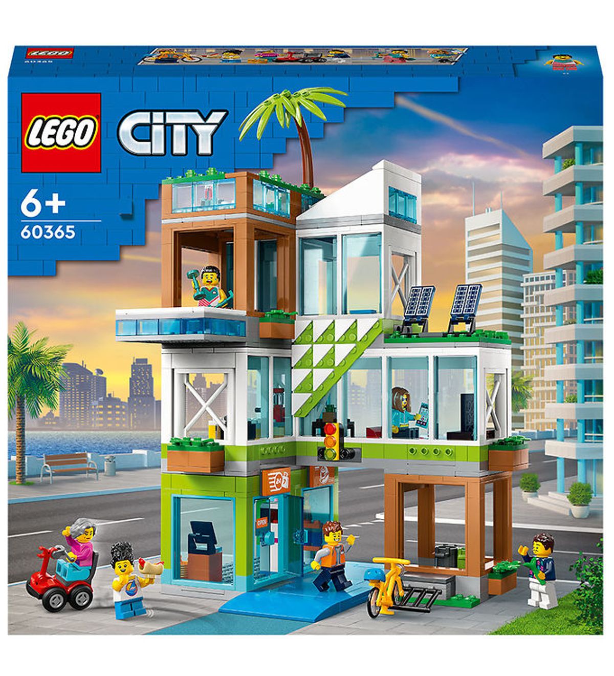 LEGO ® City - Højhus 60365 - 688 Dele