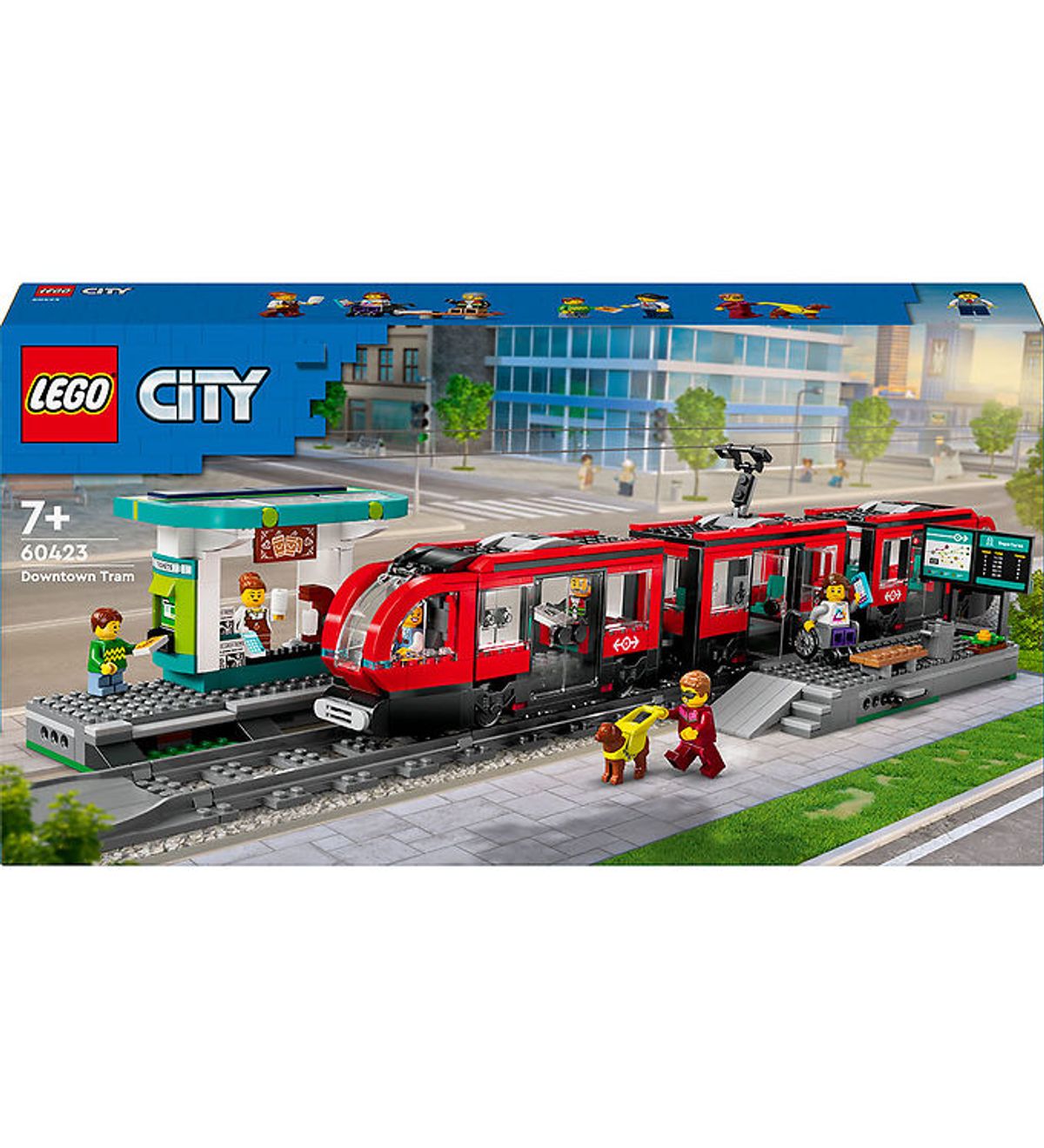 LEGO ® City - Letbane Og Station 60423 - 811 Dele