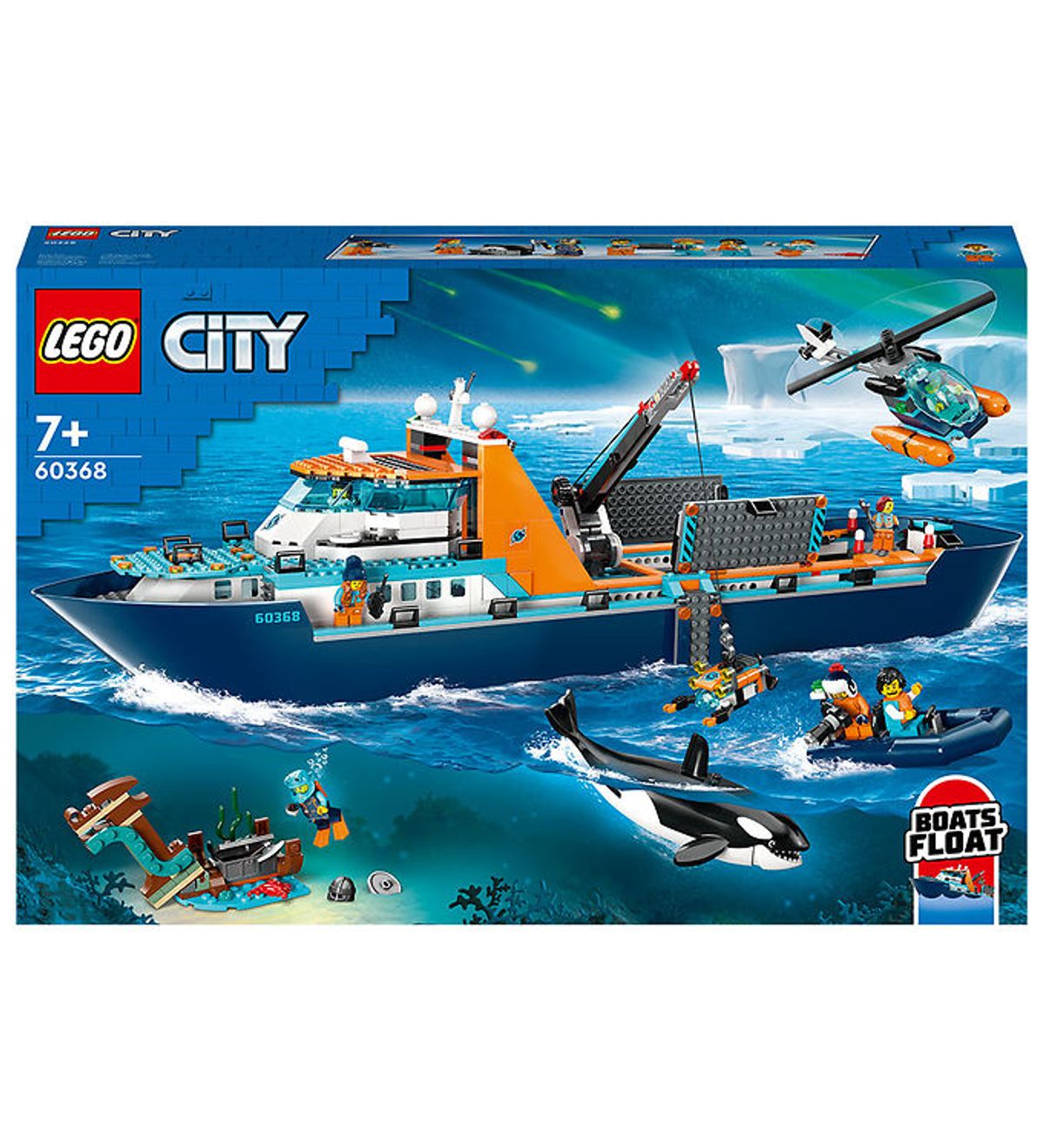 LEGO ® City - Polarudforskningsskib 60368 - 815 Dele