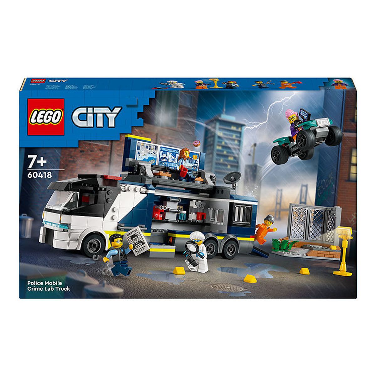 LEGO ® City - Politiets Mobile Kriminallaboratorium 60418 - 674 D