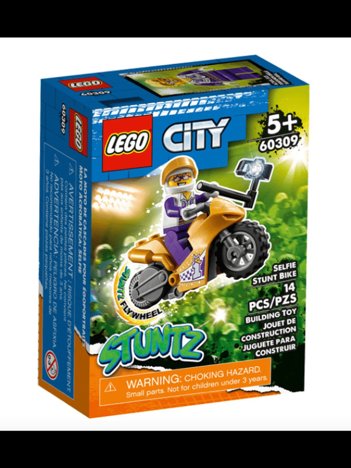 LEGO City Selfie-Stuntmotorcykel - Lego City - Legekammeraten.dk