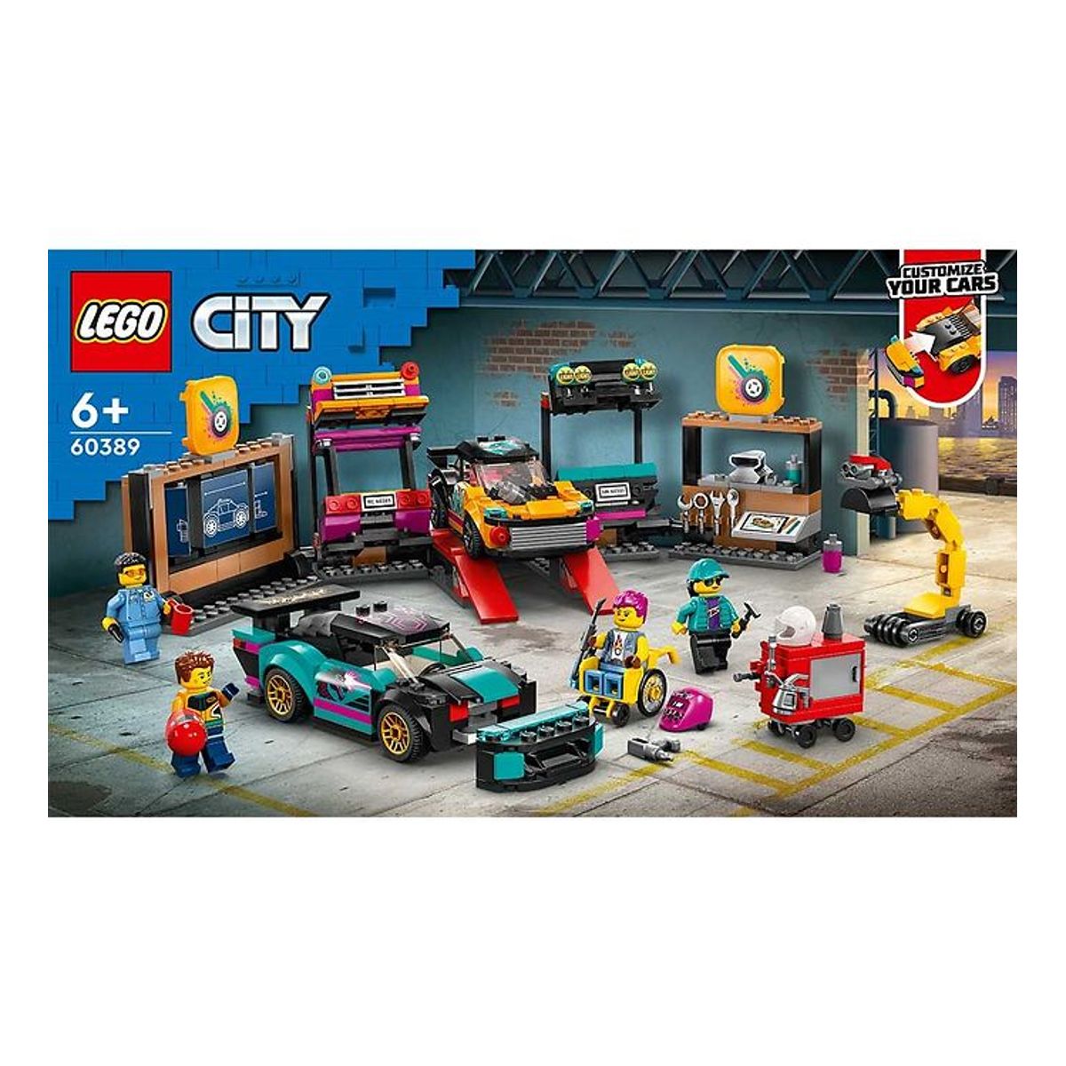 LEGO ® City - Specialværksted 60389 - 507 Dele