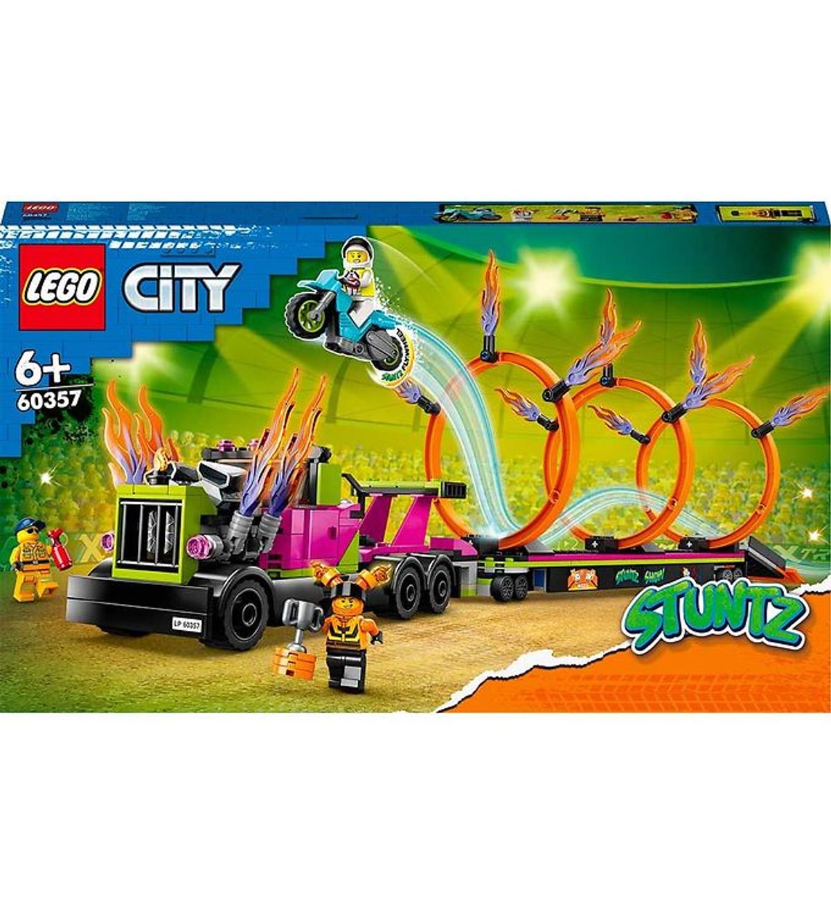 LEGO ® City Stuntz - Stunttruck og Ildringe-udfordring 60357 - 47