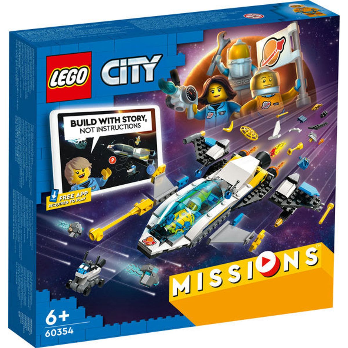 LEGO City Udforskningsmissioner med Mars-rumfartøjer - Lego City - Legekammeraten.dk