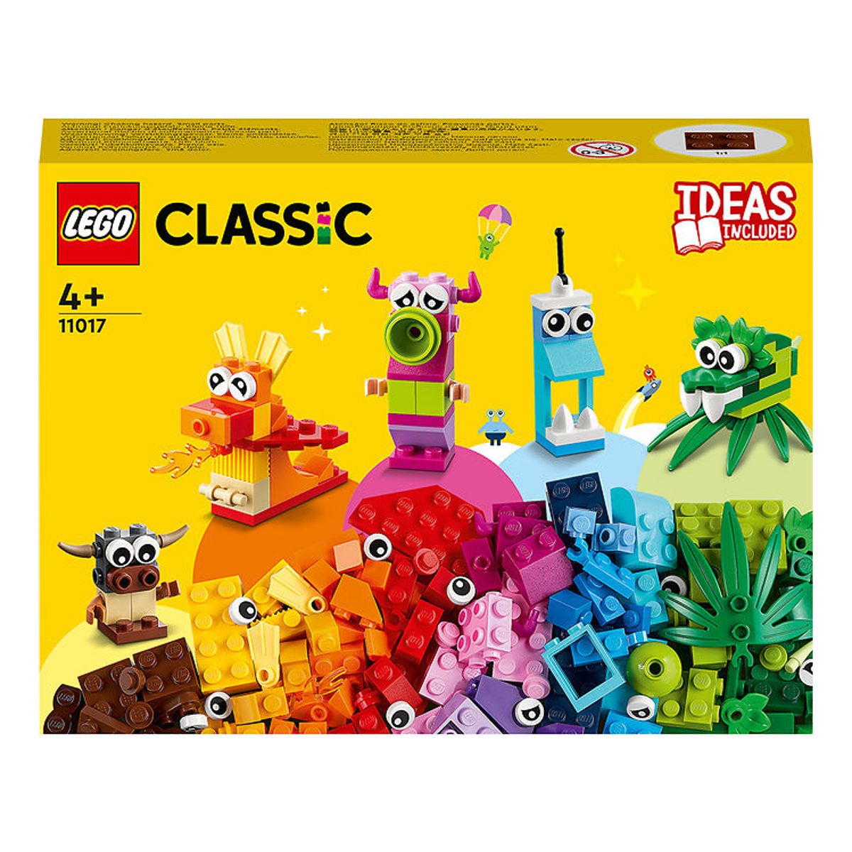 LEGO ® Classic - Kreative Monstre 11017 - 140 Dele