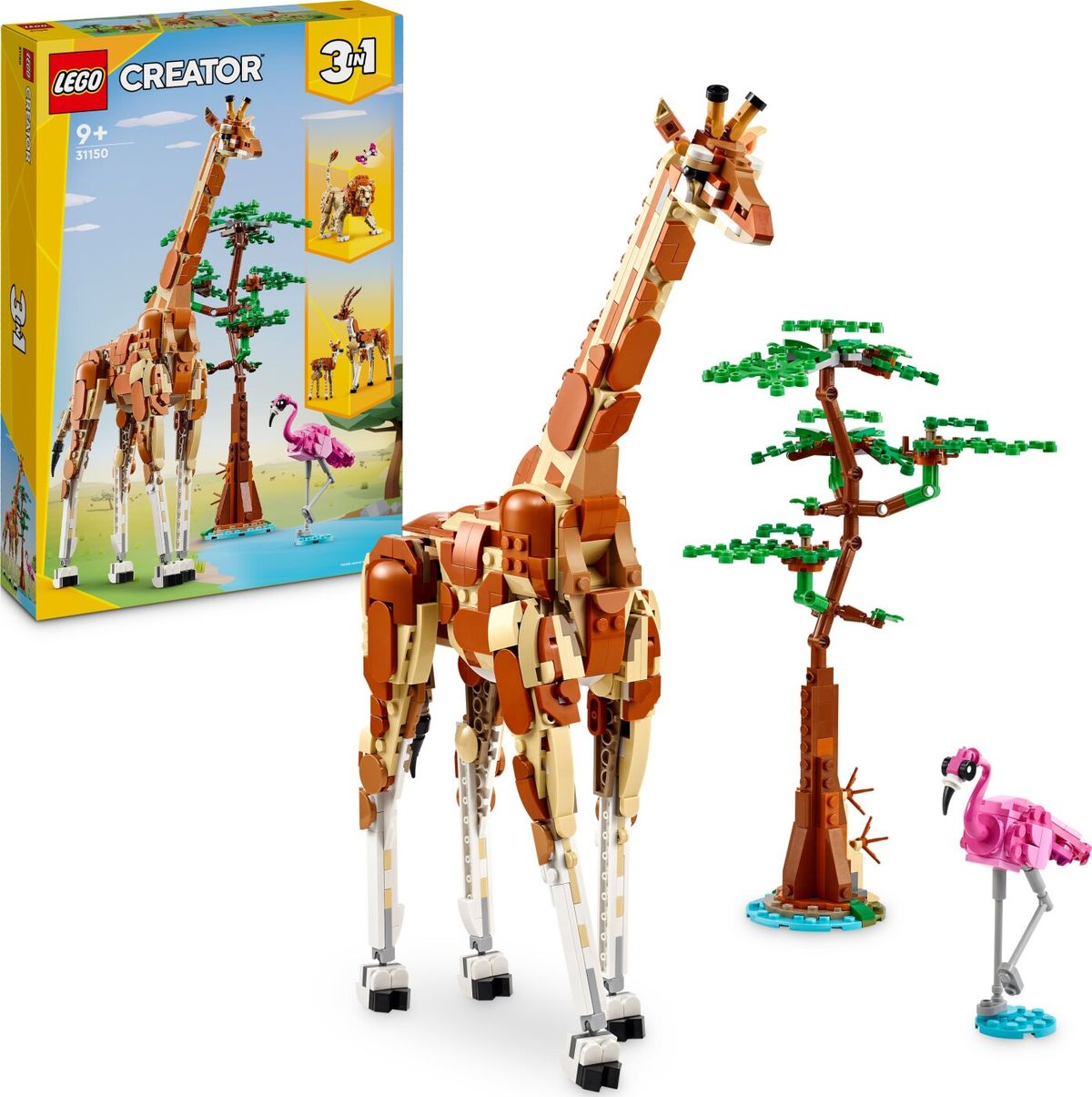 Lego Creator 3-in-1 - Vilde Safaridyr - 31150