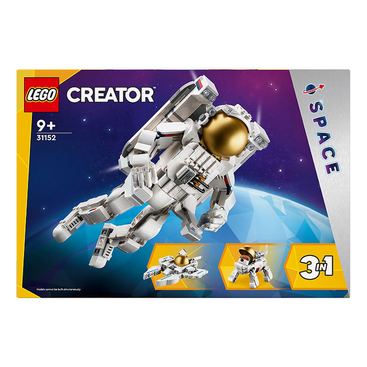 LEGO ® Creator - Astronaut - 31152 - 3-i-1 - 647 Dele