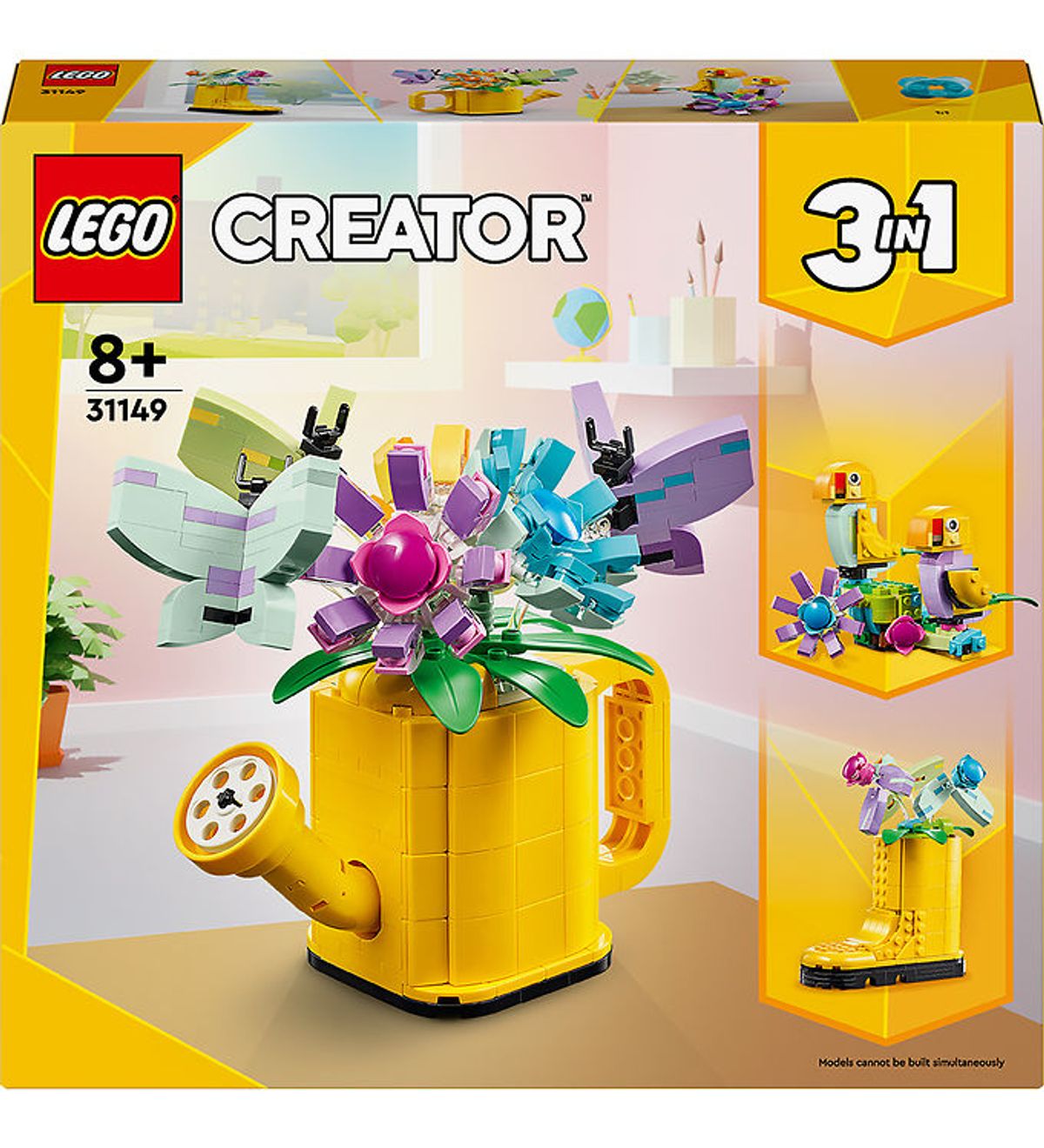 LEGO ® Creator - Blomster I Vandkande - 31149 - 3-i-1 - 420 Dele