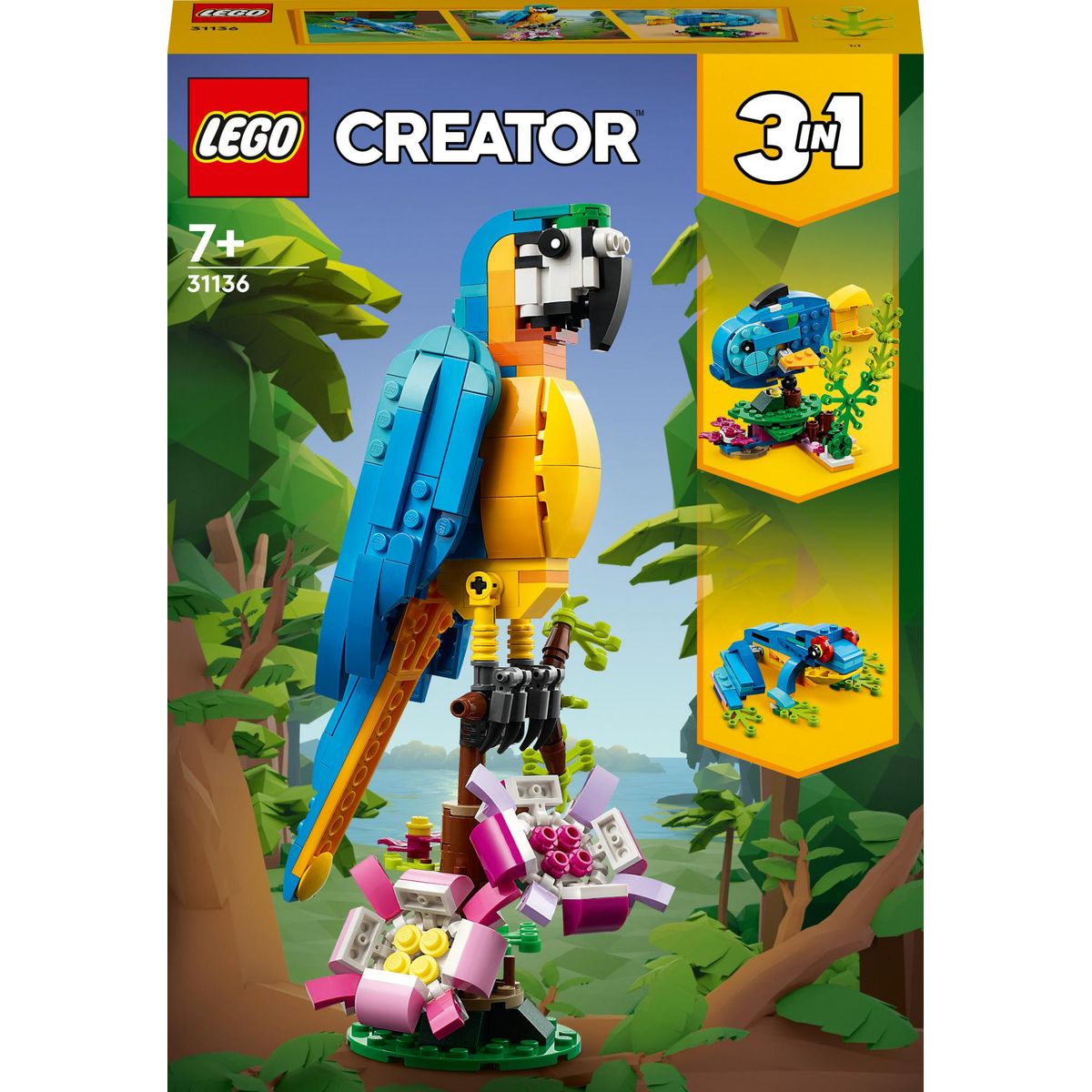 LEGO Creator - Exotic Papegøje (31136)