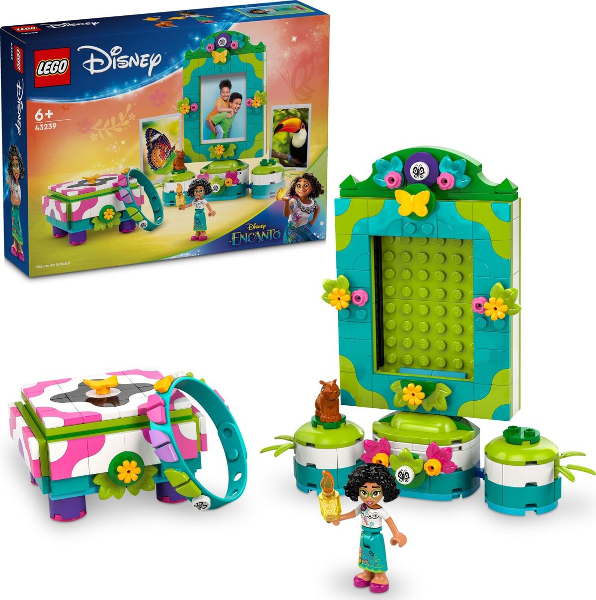 Lego Disney Encanto - Mirabels Fotoramme Og Smykkeskrin - 43239