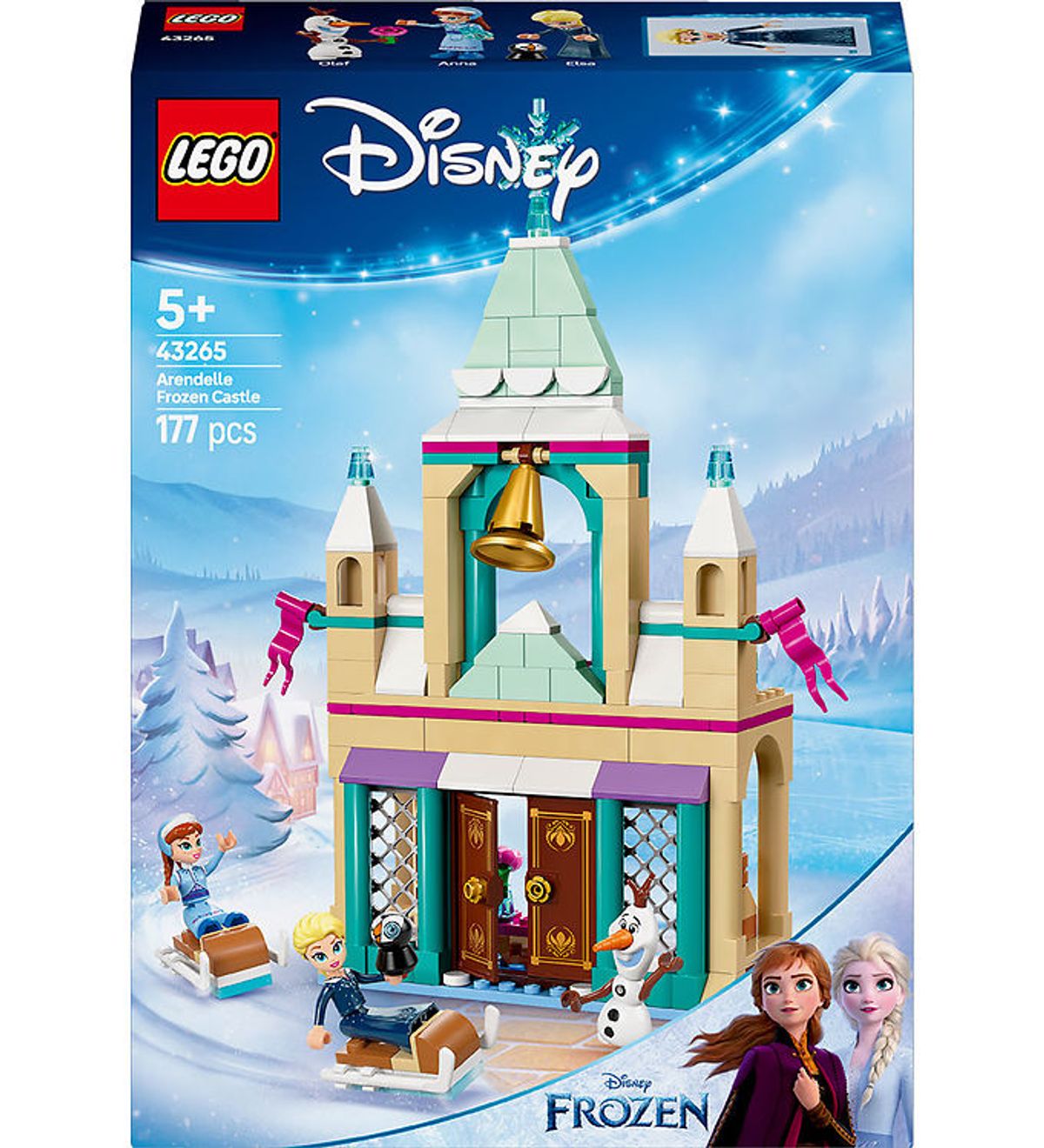 LEGO ® Disney - Frost - Arendal Slot 43265 - 177 Dele