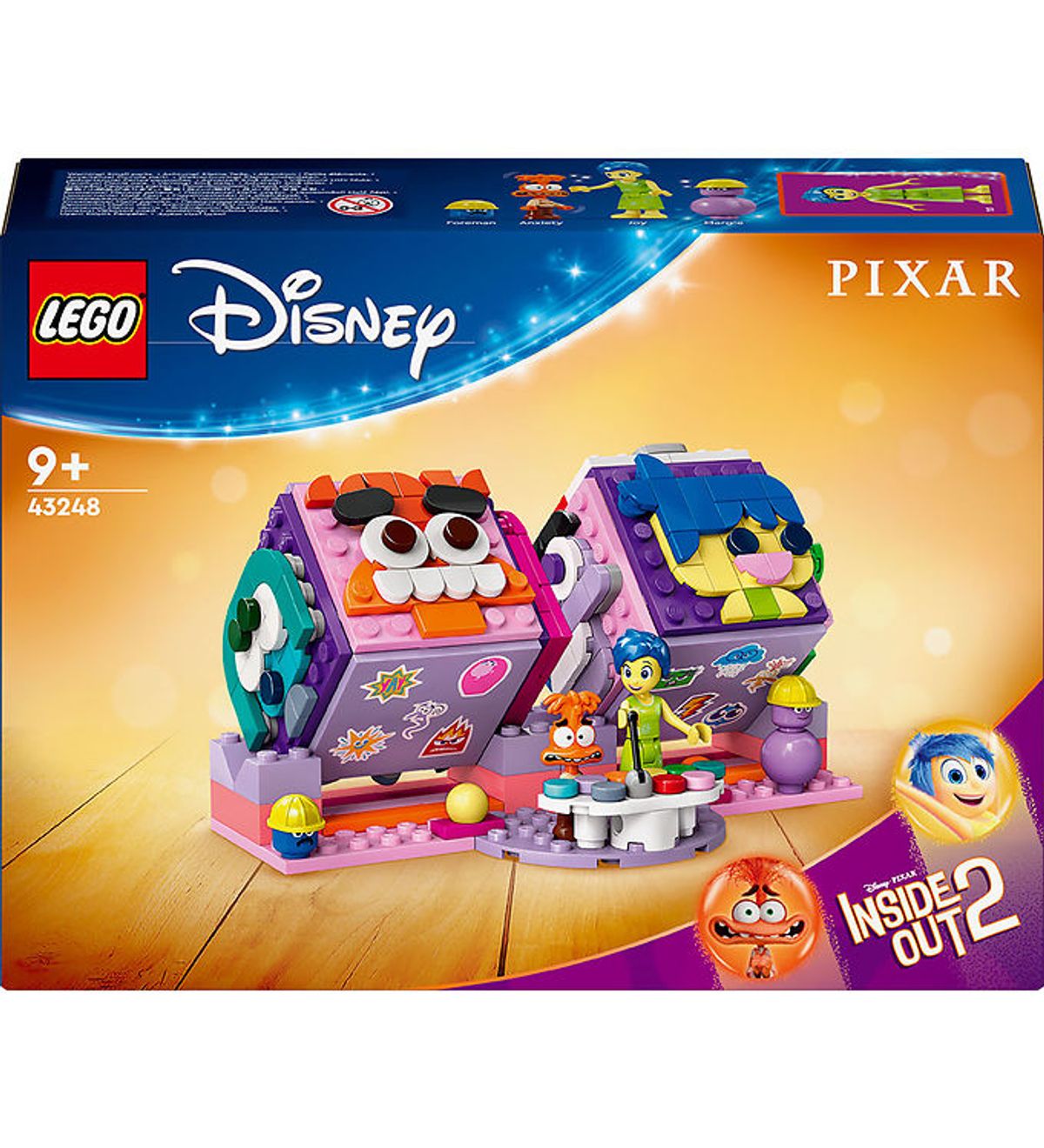 LEGO ® Disney - Inderst Inde 2 - Humørterninger 43248 - 394 Dele