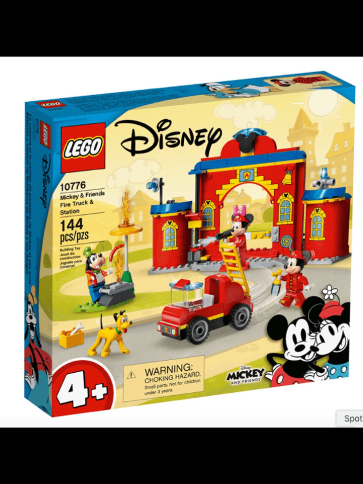 LEGO Disney Mickey Og Venners Brandstation Og Brandbil - Lego Disney - Legekammeraten.dk