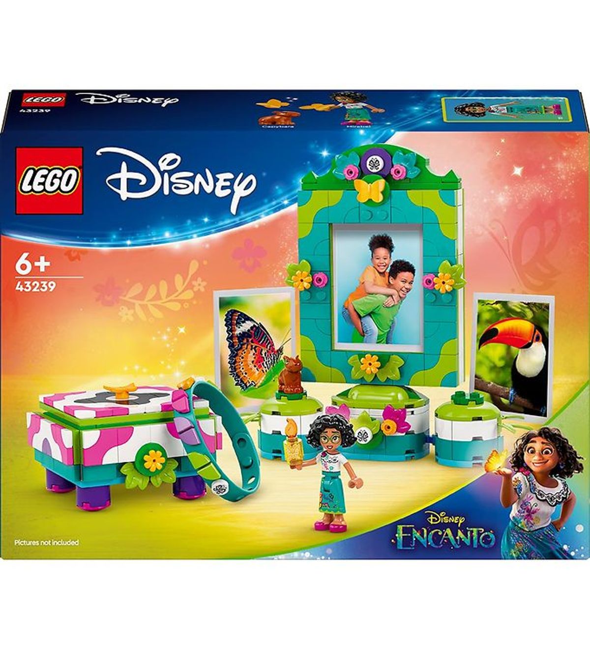 LEGO ® Disney - Mirabels Fotoramme og Smykkeskrin 43239 - 334 Del