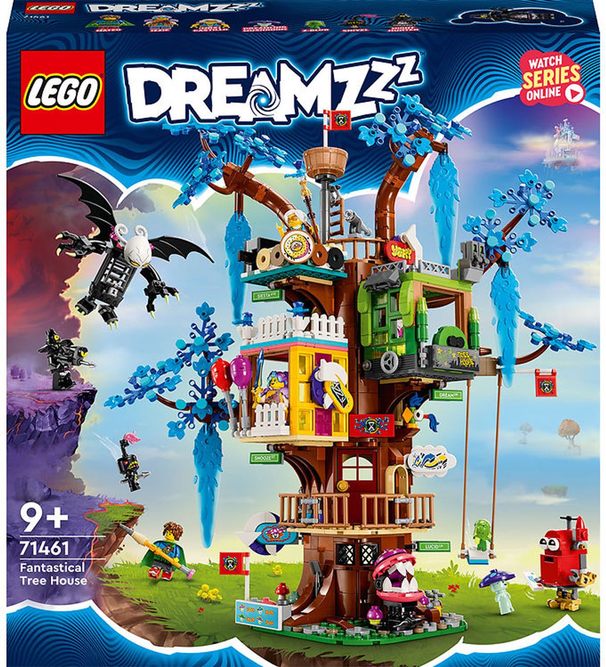 LEGO ® DREAMZzz - Fantastisk Trætophus 71461 - 1257 Dele