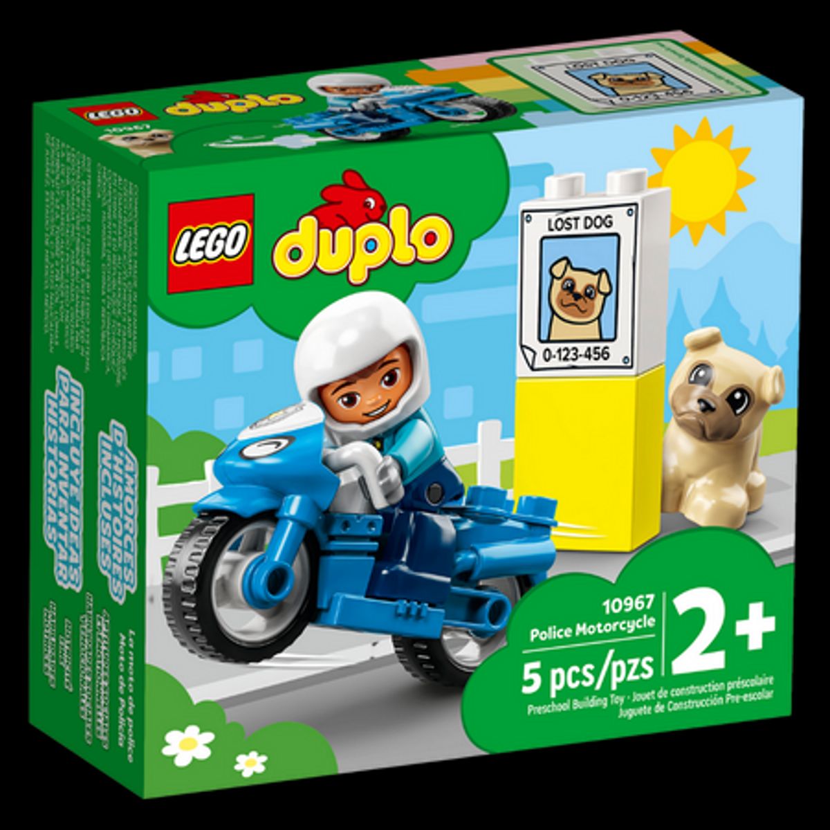 LEGO Duplo 10967 Politimotorcykel