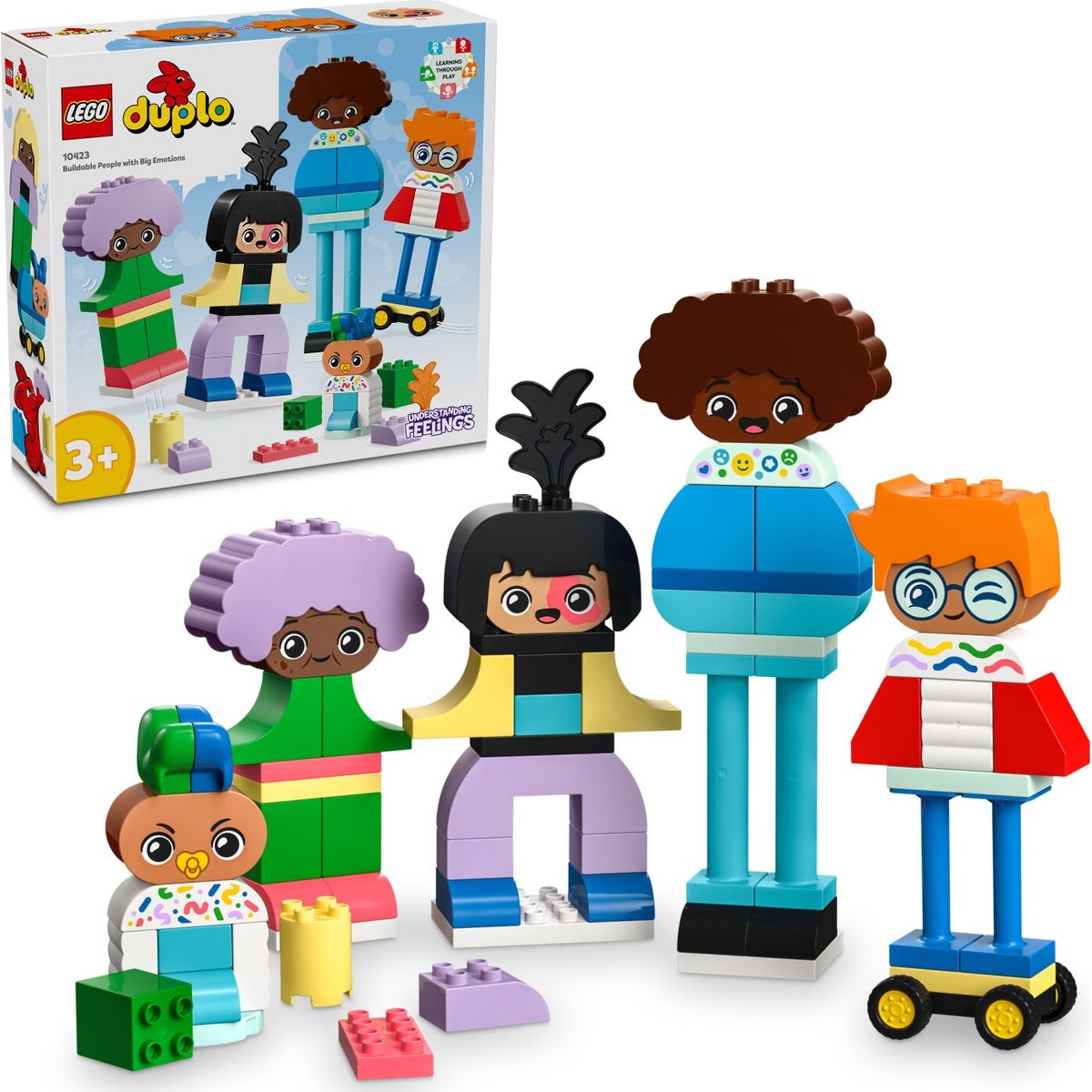 Lego Duplo - Byg Selv Personer Med Store Følelser - 10423