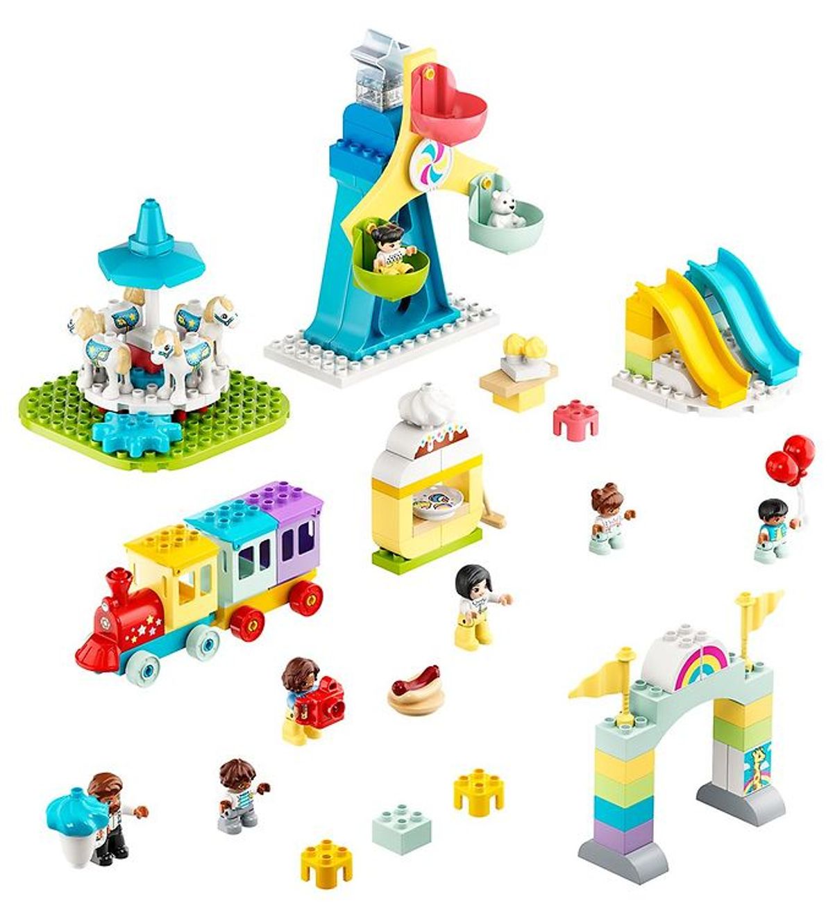 LEGO ® DUPLO - Forlystelsespark 10956 - 95 Dele