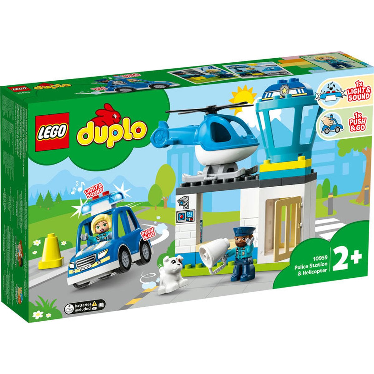 LEGO Duplo Politistation og helikopter - Lego - Legekammeraten.dk