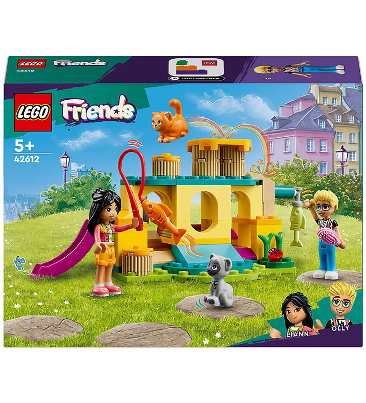 LEGO ® Friends - Eventyr på kattelegepladsen 42612 - 87 Dele